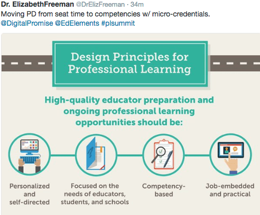 principles for professional learning these apply to credentialing programs ongoing professional learning opportunities and school or district based