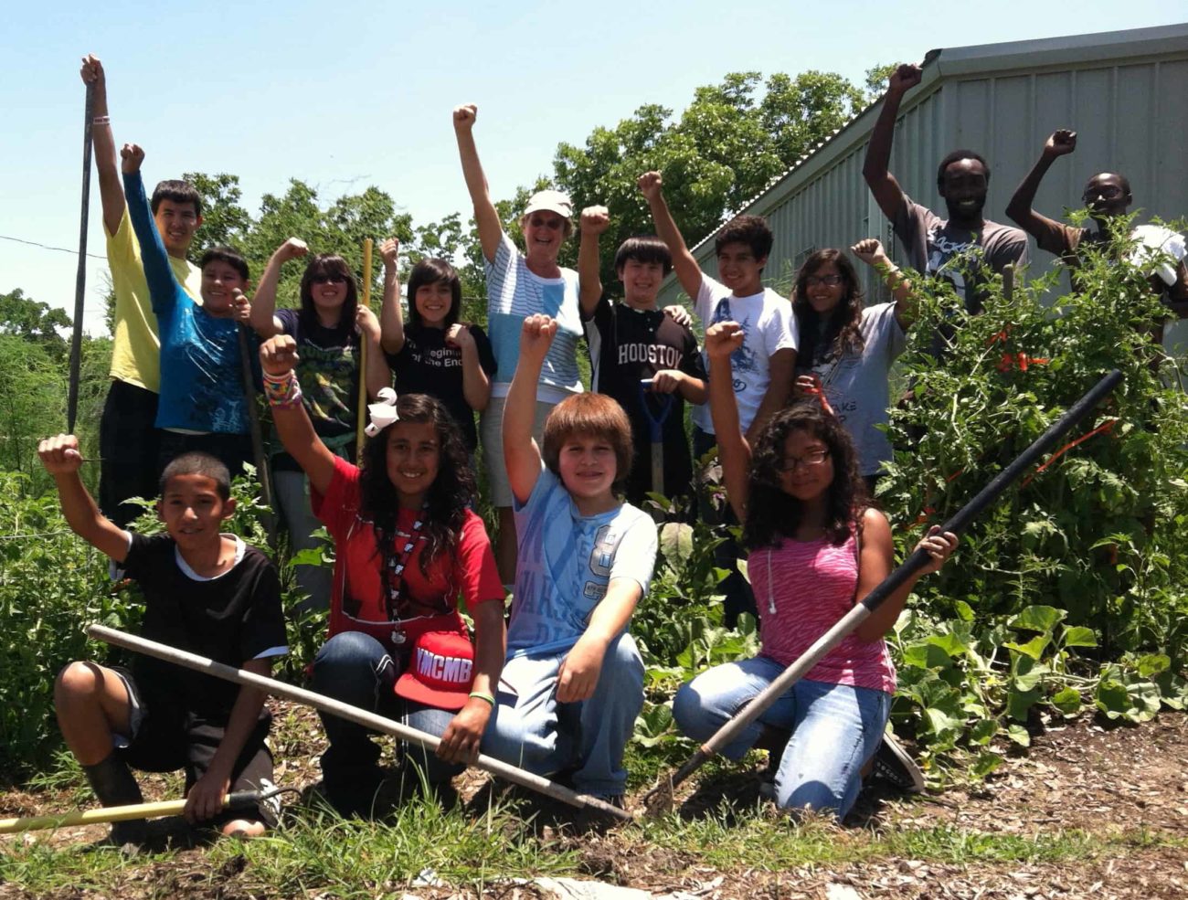 Jan Ott and Garden Crew, Chinquapin