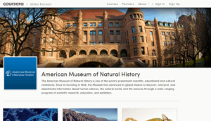 AMNH on Coursera