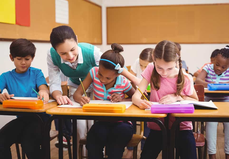 Teacher Students Classroom