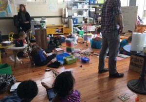 Students in classroom