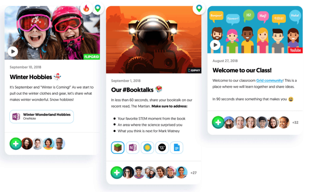 Flipgrid video platform