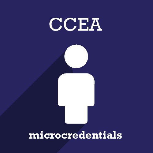 CCEA microcredentials badge