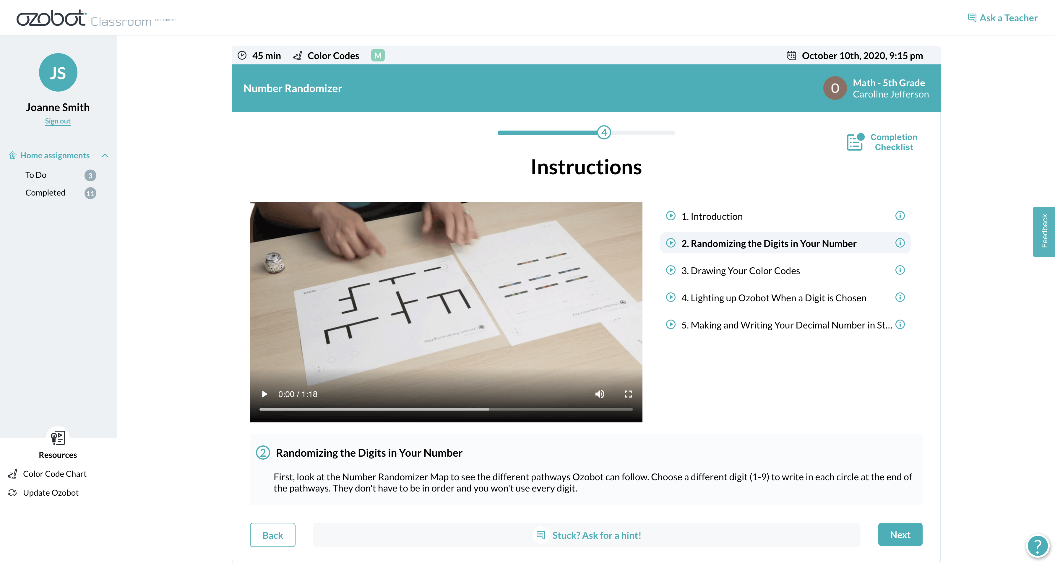 Ozobot teaches kids coding basics 