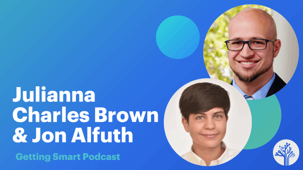 Jon Alfuth and Julianna Charles Brown