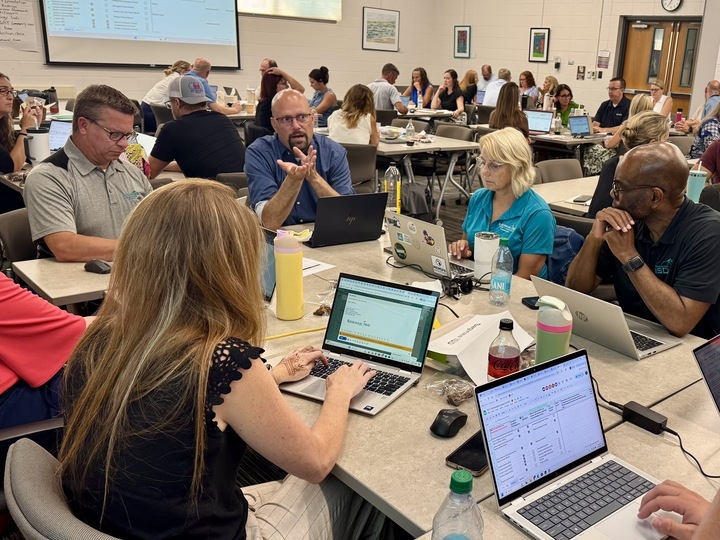 Strategic Direction workshop at Michigan ISD-Saginaw summit.